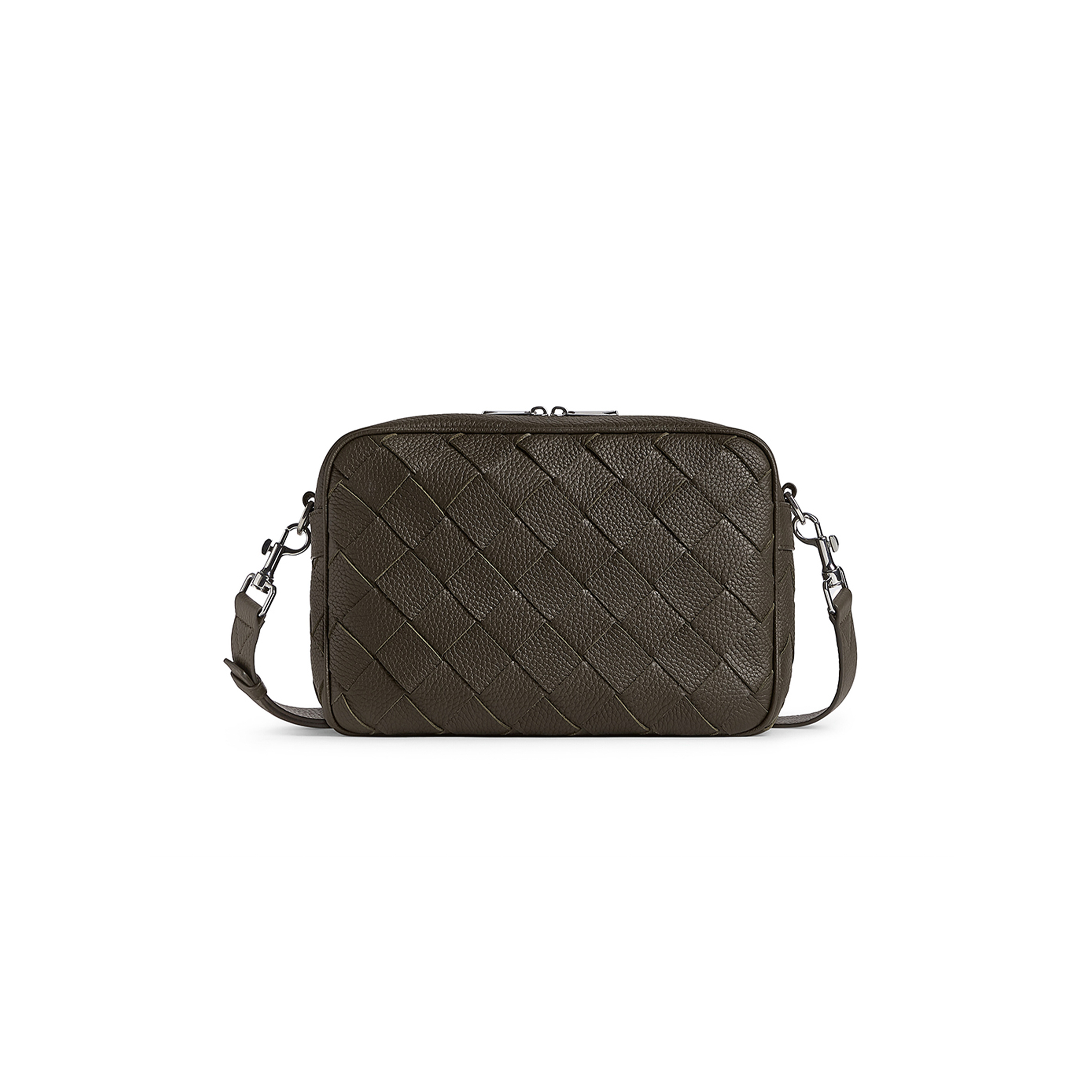BOTTEGA VENETA INTRECCIATO CAMERA BAG 755925V4G313386 (29*19.5*7.5cm)